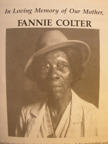 Mother Grandma Fannie Colter